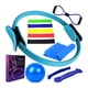 thumbnail image 2 of 12 Piezas Pilates Ring Circle And Ball Kit Correa De Estiramiento Portátil Para El Entrenamiento Azul, 2 of 5
