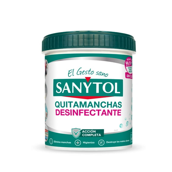 Quitamanchas y Desinfectante en polvo 450grs - Sanytol