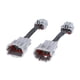 thumbnail image 2 of Arnés de cableado adaptador de automáticos de 2 piezas, conector de lámpara Hid de 8 pines a 6 pines, arnés de conversión de bombilla de repuesto, p, 2 of 5