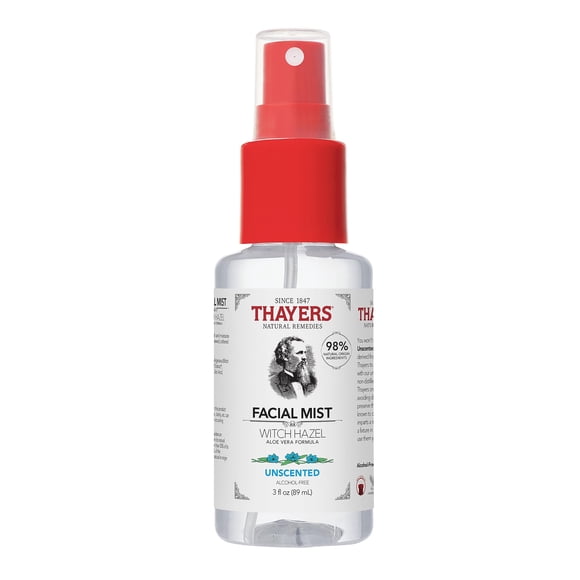Tónico facial en aerosol Thayers, sin alcohol, hamamelis, 90 ml