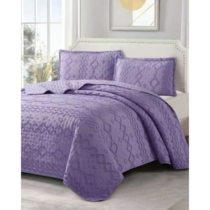 Meipulis - Cobertor Colcha Quilt Tufting De Lujo Suave Plaza Y Media