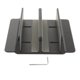 thumbnail image 5 of Soporte Vertical Ajustable Para Computadora Portátil 2 Ranuras Accesorios De Escritorio Bien Organizado Negro, 5 of 5