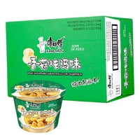 Fideo Instantaneo Kang Shi Fu Sabor A Pollo Con Champiñón 104G*12 Potes
