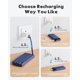 thumbnail image 4 of Power Bank Charmast 10000 mAh 6 Salidas y 4 Cables Integrados, 4 of 9