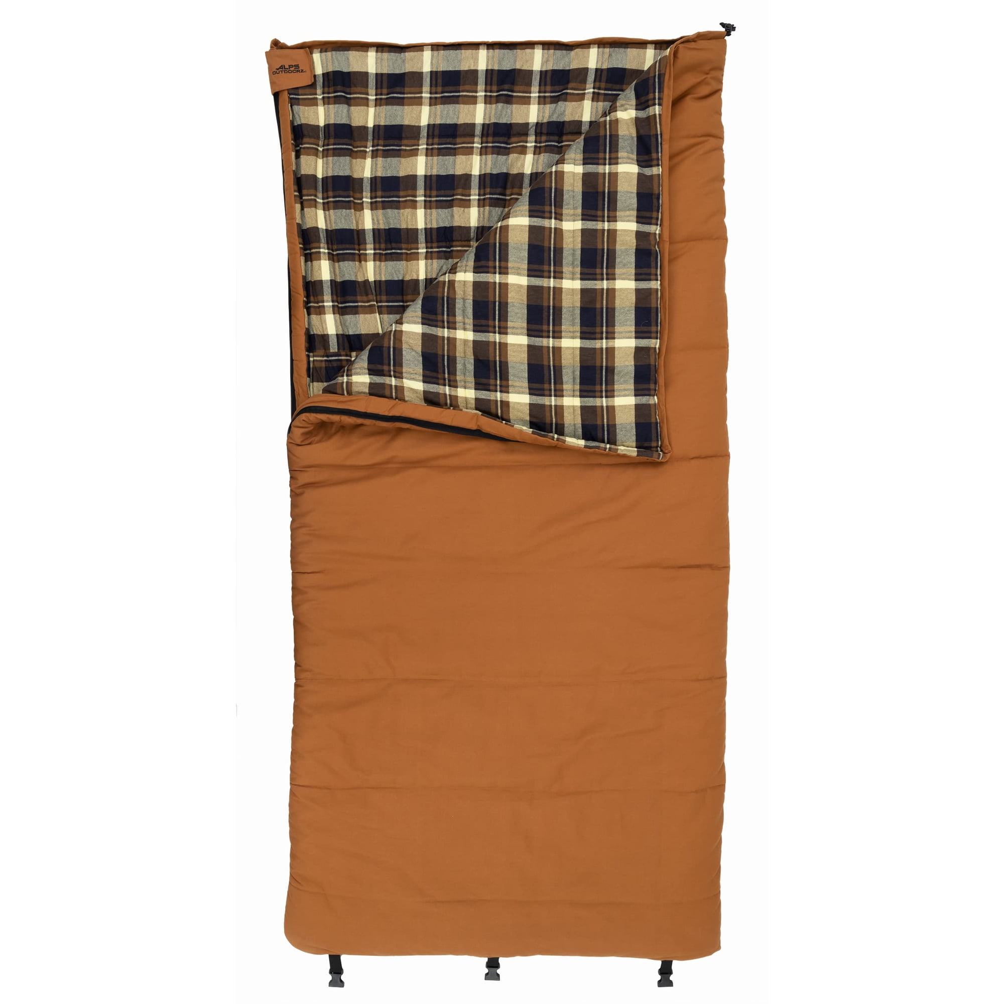 Bolsa De Dormir Alps Outdoorz Redwood -10°f De Lona De Algodón