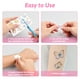 thumbnail image 3 of 12 Sheets Temporary Tattoos, Colorful 130 Styles Glitter Children Tattoos Stickers, Cartoon Butterfly Fairy Bear Mushroom Pattern, Parties Decoration Tattoos Stickers, 3 of 3
