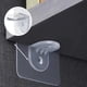 thumbnail image 4 of Soporte Adhesivo De Plástico Para Repisa 20 Piezas Transparente, 4 of 5