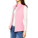 thumbnail image 2 of INSPIRE CHIC Chalecos de Abrigo para Mujer Cuello Alto Chaleco Acolchado con Cremallera Rosa S, 2 of 7