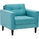 thumbnail image 2 of Sofa Retro 1C Felpa 00 Turquesa, 2 of 6