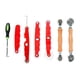 thumbnail image 1 of Kit De Rodillos Estriados Para Pantalla De Ventana 7 En 1, Ruedas Con Rodamientos De Acero Y Nailon Resistentes, 1 of 5