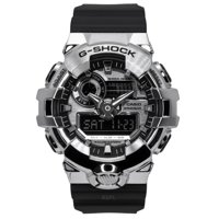 Casio - Reloj Quartz Para Hombre G-Shock G-Steel Análogo Digital Correa De Resina Dial Plateado Gm-700-1A 200M