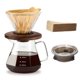 thumbnail image 1 of Cafetera de vidrio borosilicato de polidremio para verter, 600 ml, 1 of 6