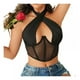thumbnail image 3 of Crop Top Para Mujer Con Agarre En El Cuello - Peto Sin Mangas, 3 of 4