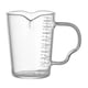 thumbnail image 3 of Café De Vidrio Que Mide La Taza De Leche De La Leche Y La Taza De La Onza De Café De Vino De La Escala 150ml, 3 of 3