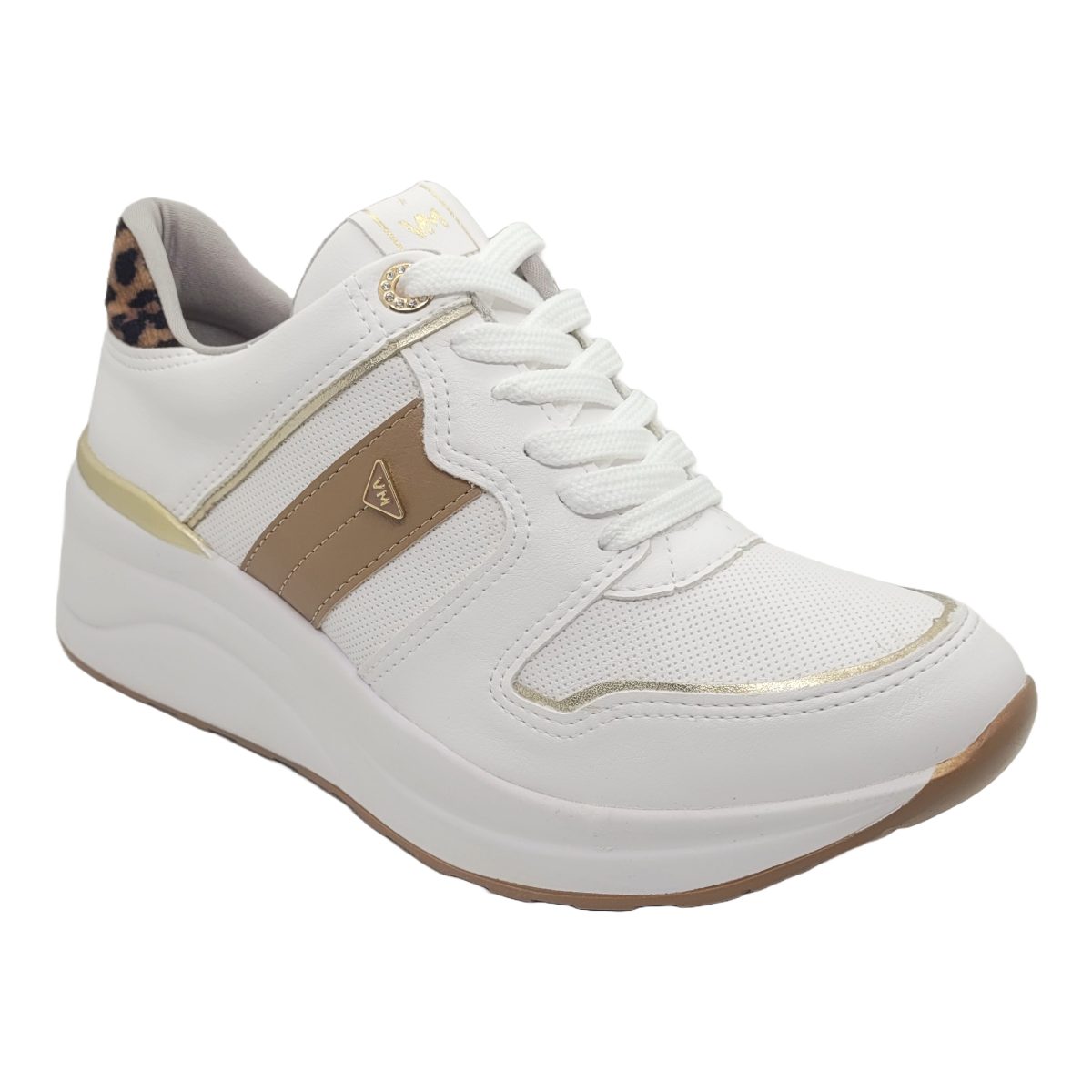 Zapatillas Urbanas Via Marte Blanco Mujer | 081-014-05 - Talla 38