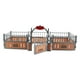 thumbnail image 5 of Establo De Caballos, Modelo, Corral De Caballos, Accesorios De Esgrima Para Decoración De Diseño, Marrón, 5 of 5