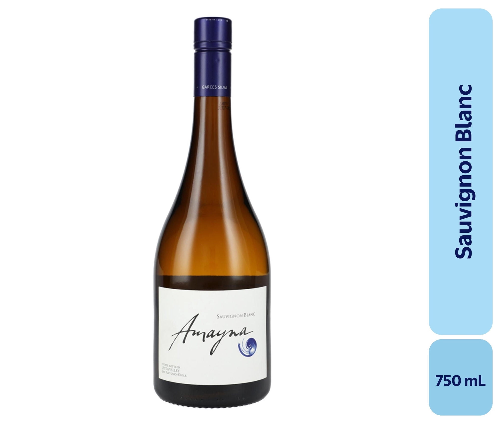 Vino Sauvignon Blanc Botella 750 mL Garces Silva