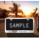 thumbnail image 2 of Marco para placa Cadillac de latón con acabado cromado y 2 orificios, 2 of 7