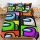 thumbnail image 2 of 3 Piece Bedding SetAmong Us Combination chartComforter Set for Kids Boys Teen Tween 3D Lightweight Microfiber Bedding Sets, 2 of 5