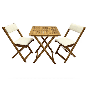 Habita2 Chile - Juego De Balcon Plegable Homey - 3 Piezas