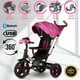 thumbnail image 3 of Triciclo Giratorio Nova Fucsia, 3 of 4