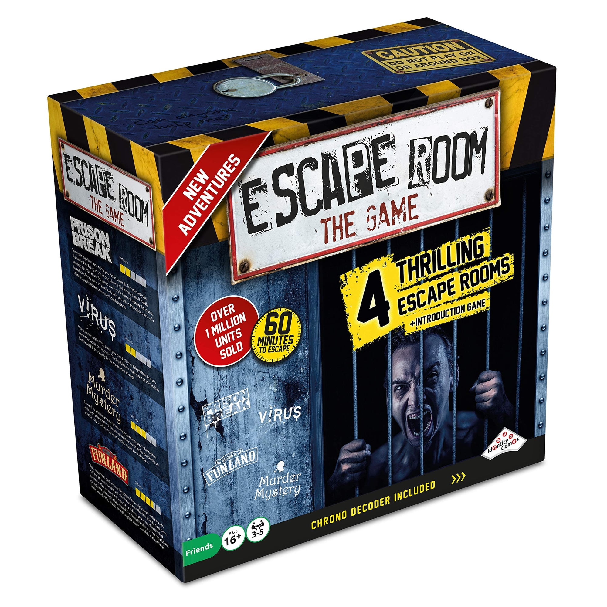 Identity Games - Juego De Mesa Juegos De Identidad Escape Room The Game V2 Adult