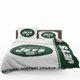 thumbnail image 1 of NFL New York Jets Quilt Duvet Cover Set Doona Cover Comforter Cover3-Piece Bedding Set, 1 of 5