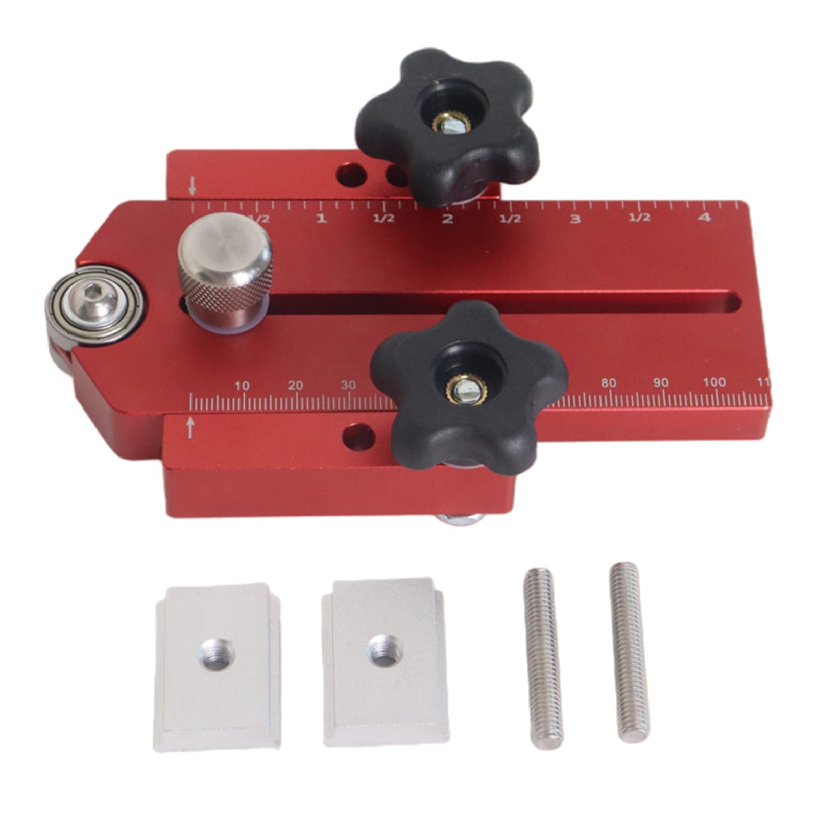 Ioensy - Sierra De Mesa Para Carpintería, Herramienta De Enrutador, Guía De Plantilla, Accesorios Ajustables, Duraderos