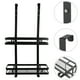 thumbnail image 2 of Organizador colgante Shower Door ducha con ganchos, 2 of 7