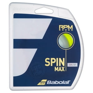 Babolat - Cuerda Tenis Rpm Rough 12 Mts - 1.25 (Amarillo)
