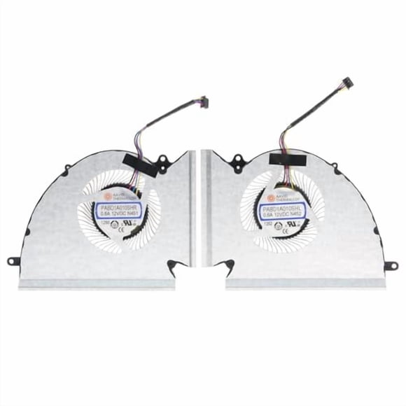 Ventilador de Refrigeración Wobeater para MSI GP76 GE76 WE76 MS-17K2