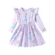 thumbnail image 1 of Vestido para niños pequeños Disney Frozen Elsa A-Line de manga larga 4-5T, 1 of 3