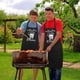 thumbnail image 5 of Delantal divertido para hombres con bolsillo para barbacoa, delantal de cocina ajustable, delantal de algodón para hornear, regalos de cumpleaños, día del padre, día de Acción de Gracias para hombres,, 5 of 7