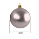 thumbnail image 2 of 24 bolas navideñas irrompibles de 3 cm para árbol de Navidad, bodas, cumpleaños y fiestas., 2 of 5