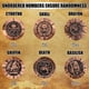 thumbnail image 3 of Spinner de Dados DND Froggod Ruleta 7 en 1 de Metal con Relieve 3D, 3 of 7