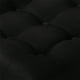 thumbnail image 3 of Pouf Wood 1c Felpa 05 Negro, 3 of 4