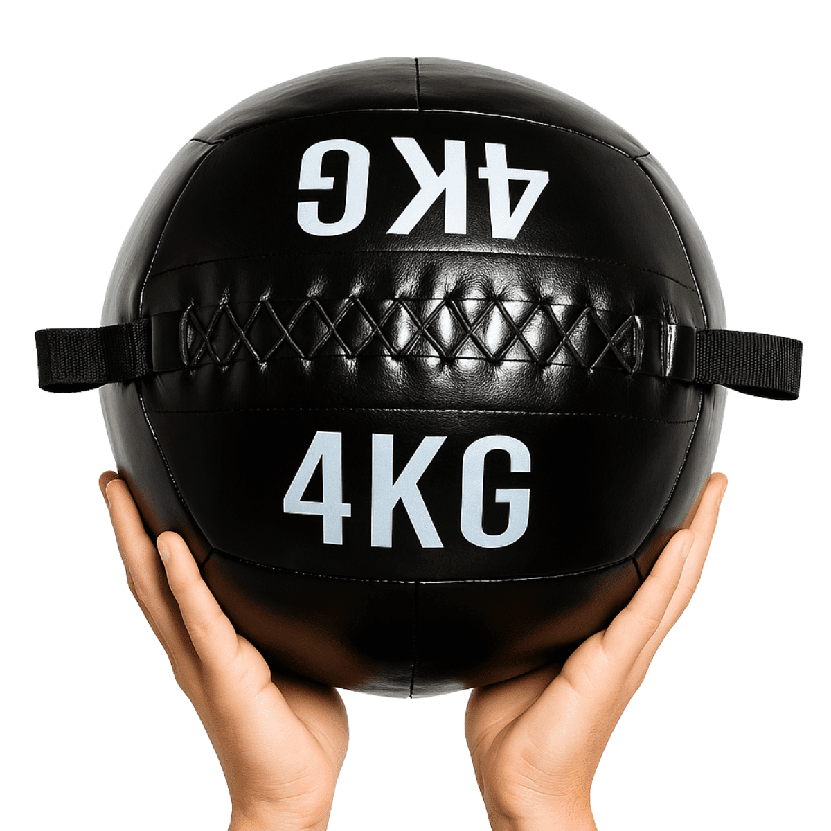 Linea Sport - Balón Medicinal 4 Kg De Ecocuero Antideslizante Para Crossfit