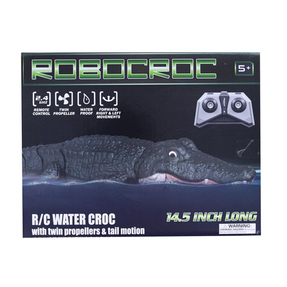 Juguete acuático con control remoto Jupiter Creations Robocroc R/C
