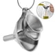 thumbnail image 2 of Set de embudos YEVIOR 3 en 1 de acero inoxidable para cocina, 2 of 7