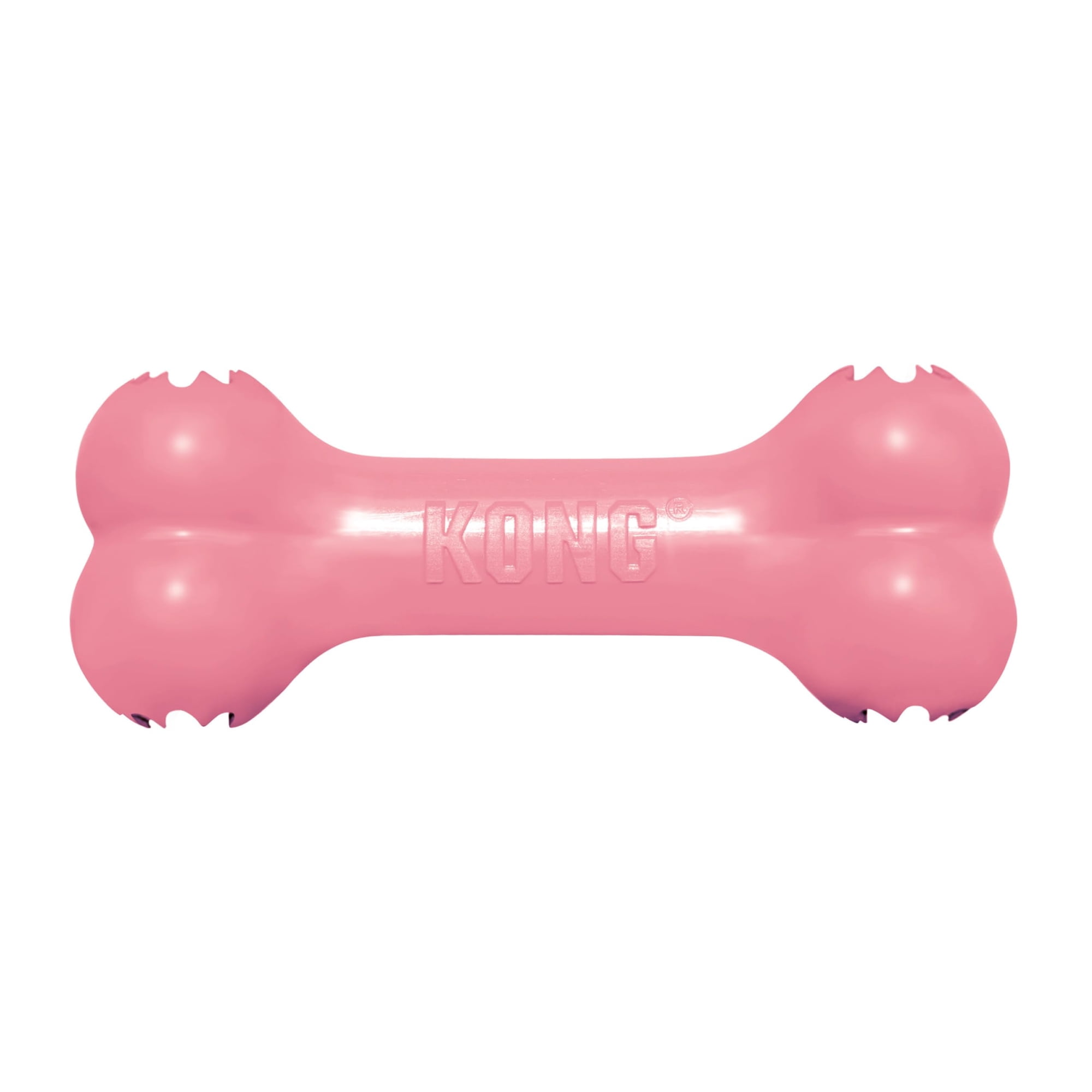 Kong - Juguete Para Perros Hueso Puppy Goodie De Caucho Natural Rosa