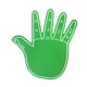 thumbnail image 1 of Guantes Gigantes de Espuma para Manos Y Dedos. Regalo Ideal para Fanáticos Del Deporte. Accesorios Cómodos para Animar. Guantes de Porristas para Fies verde, 1 of 5