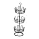 thumbnail image 5 of Zapatero Giratorio Multiusos Para Lavadero, Hogar, Balcones Al Aire Libre, Negro, 3 Niveles, 5 of 5