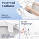 thumbnail image 3 of Bidet LUXE NEO 320 Plus Agua Caliente Doble Boquilla Cromo, 3 of 3