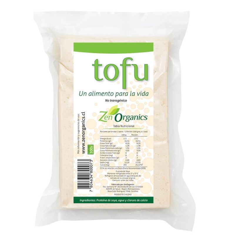Tofu Firme Vegetal 300 g Zen organics