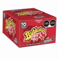 Bubbaloo - Chicles Frutilla 70 Unidades