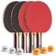 thumbnail image 1 of Set de palas de ping pong STIGA Performance para 4 jugadores con pelotas, 1 of 6