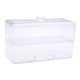 thumbnail image 2 of Caja de cosméticos de acrílico a prueba de polvo Maquillaje de almohadilla de algodón Caja de almacenamiento Joyas, 2 of 5