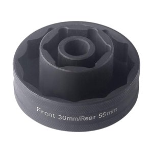 Ioensy - Herramienta De Vaso Para Tuerca De Eje De Rueda Delantera Y Trasera, Acero De 30Mm Y 55Mm Para Ducati Diavel