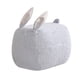 thumbnail image 1 of Reposapiés otomano Bunny para niños, taburete de suelo, puf de 9,8 x 13 x 9 pulgadas, marco de madera maciza, taburete ligero y versátil para el hogar Cielo azul, 1 of 5