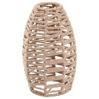 Magideal - Pantalla De Lámpara Colgante Estilo Bohemio, Pantalla De Lámpara De Techo De Papel, Cuerda De Ratán, Cubierta De Araña Tejida A Mano Para Comedor, Coc , 22X9X5.5Cm, Otro